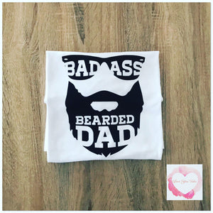 Bad ass bearded dad design