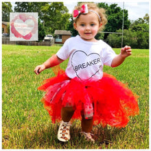 Load image into Gallery viewer, Love high low Tutu skirt