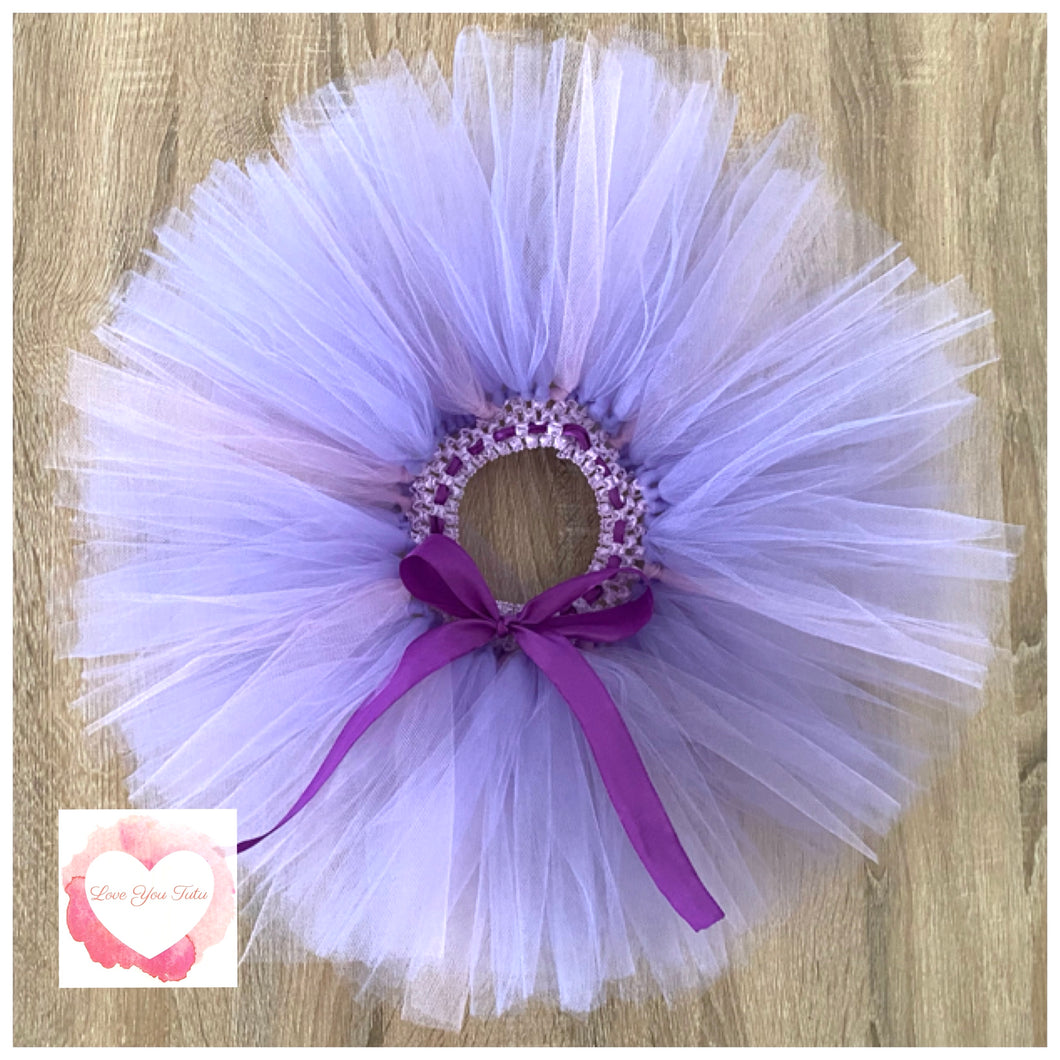 Lavender and Lilac short Tutu skirt