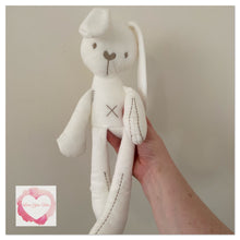 Load image into Gallery viewer, Personalised white Bunny