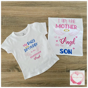Adult ladies Mother of an Angel design