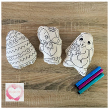 Load image into Gallery viewer, Colour it Easter stuffie