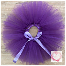 Load image into Gallery viewer, Purple short Tutu skirt
