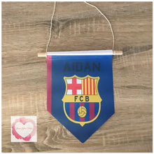 Load image into Gallery viewer, Personalised pendant wall flag