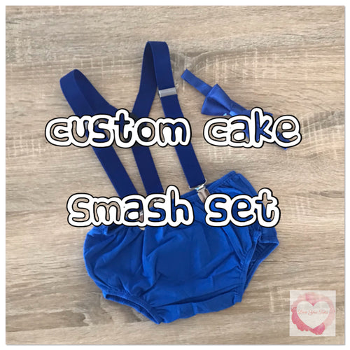 *Custom cake smash set