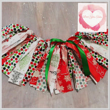 Load image into Gallery viewer, Christmas Shabby Tutu