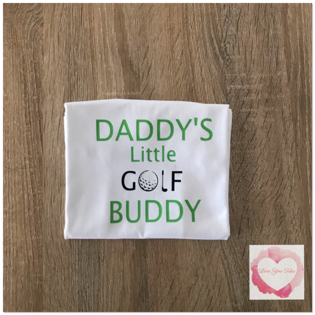 Daddy’s little golf buddy design
