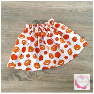 Halloween paperbag skirt’s various sizes -ready to ship