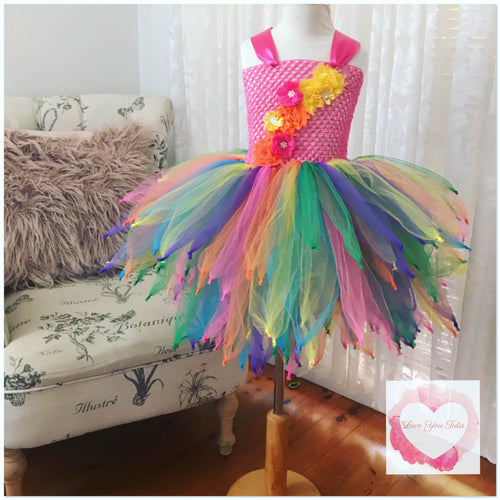 Flower fairy tutu dress