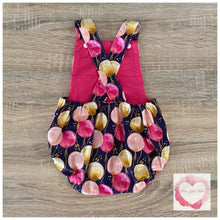 Load image into Gallery viewer, Balloon Birthday romper size 9-12 mths (0)-ready to ship